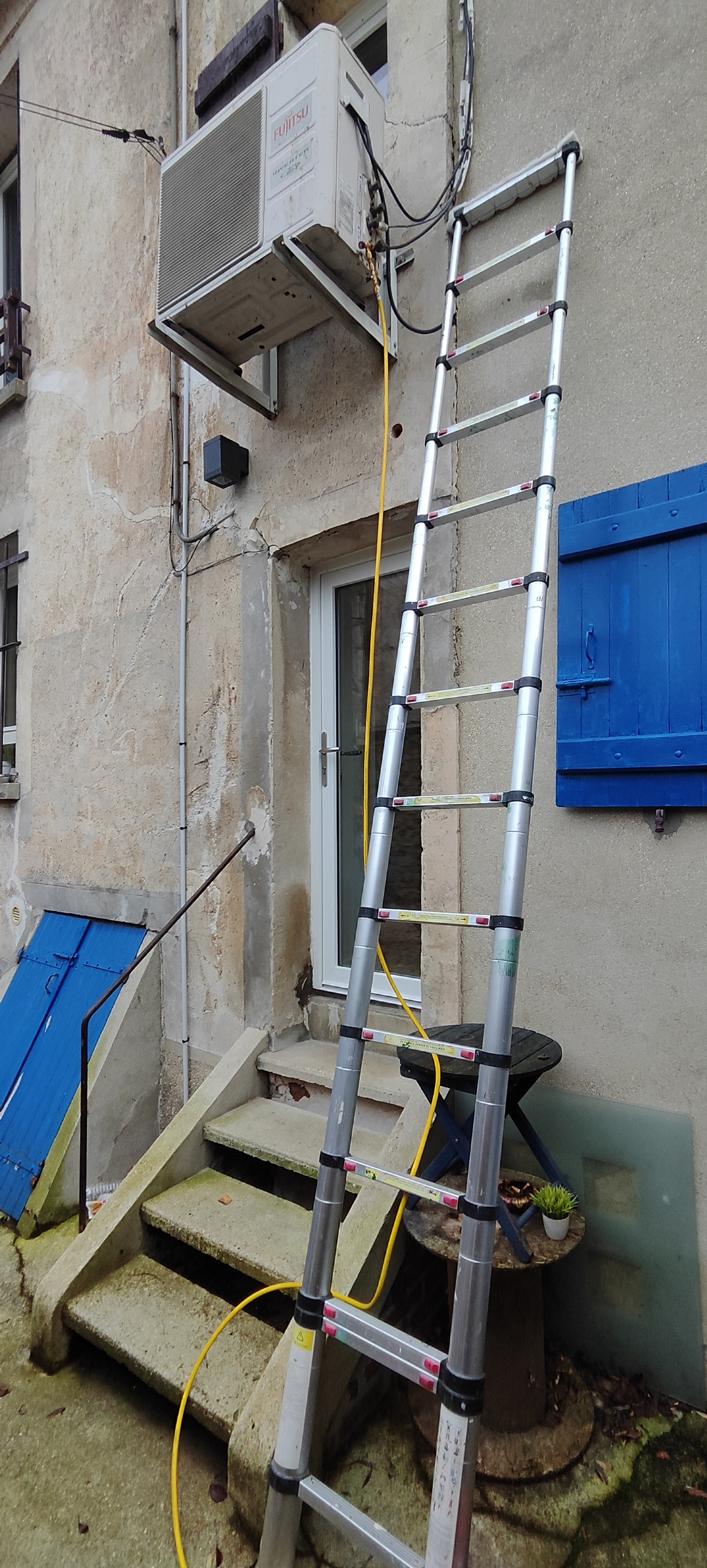 Charge R410A sur un monosplit FUJITSU à Ussy sur Marne (77260)