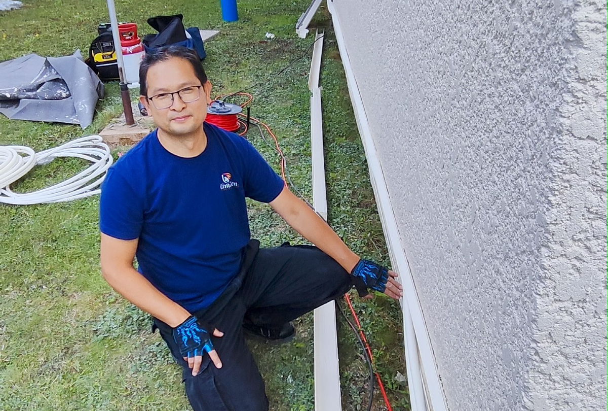 Dépannage et charge d'un tri-split DAIKIN à Longjumeau (91160)