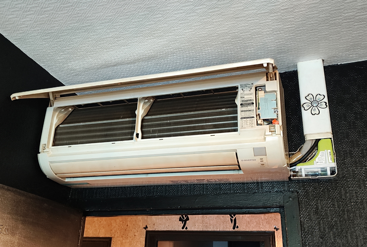 Dépannage fuite d'un mono-split MITSUBISHI à Ozoir la Ferrière (77330)