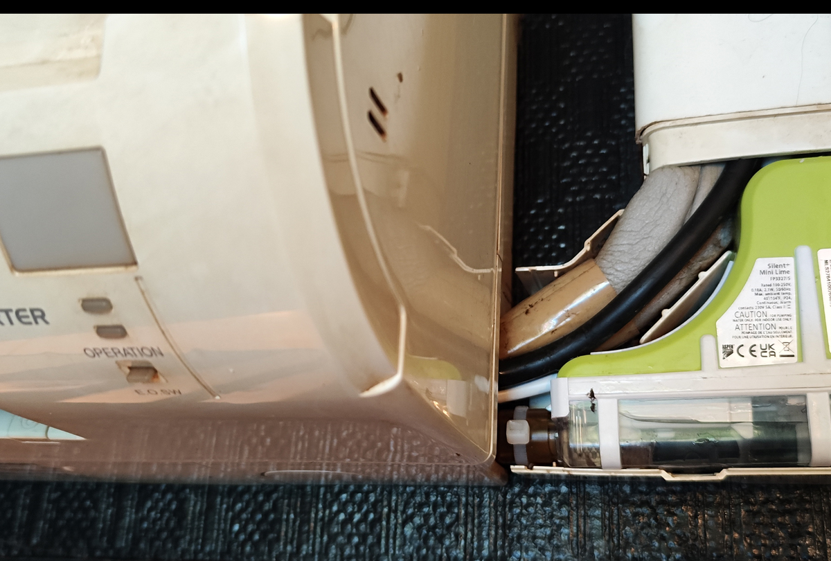 DDépDépannage fuite d'un mono-split MITSUBISHI à Ozoir la Ferrière (77330)