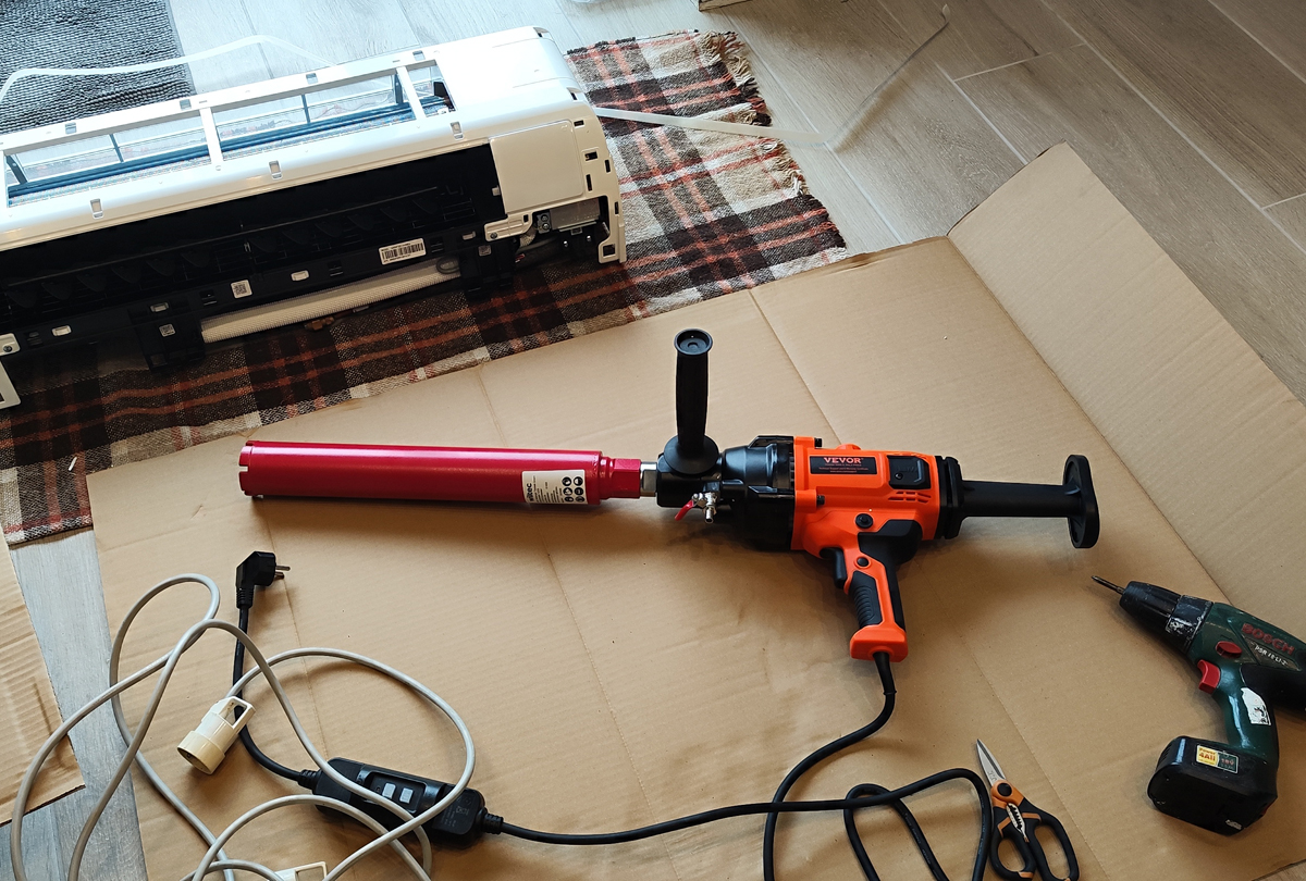 Installation d'un quadri splits SAMSUNG à Villeparisis (77270)