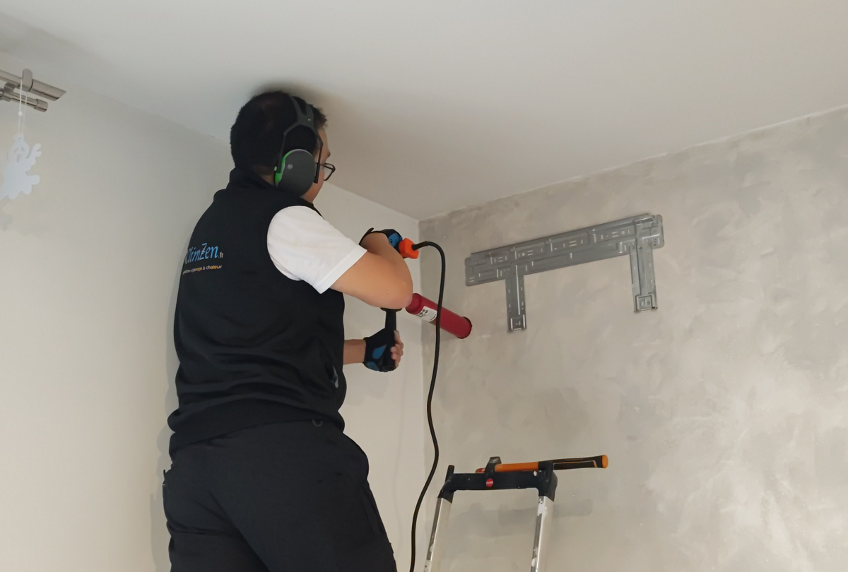 Installation d'un quadri splits SAMSUNG à Villeparisis (77270)