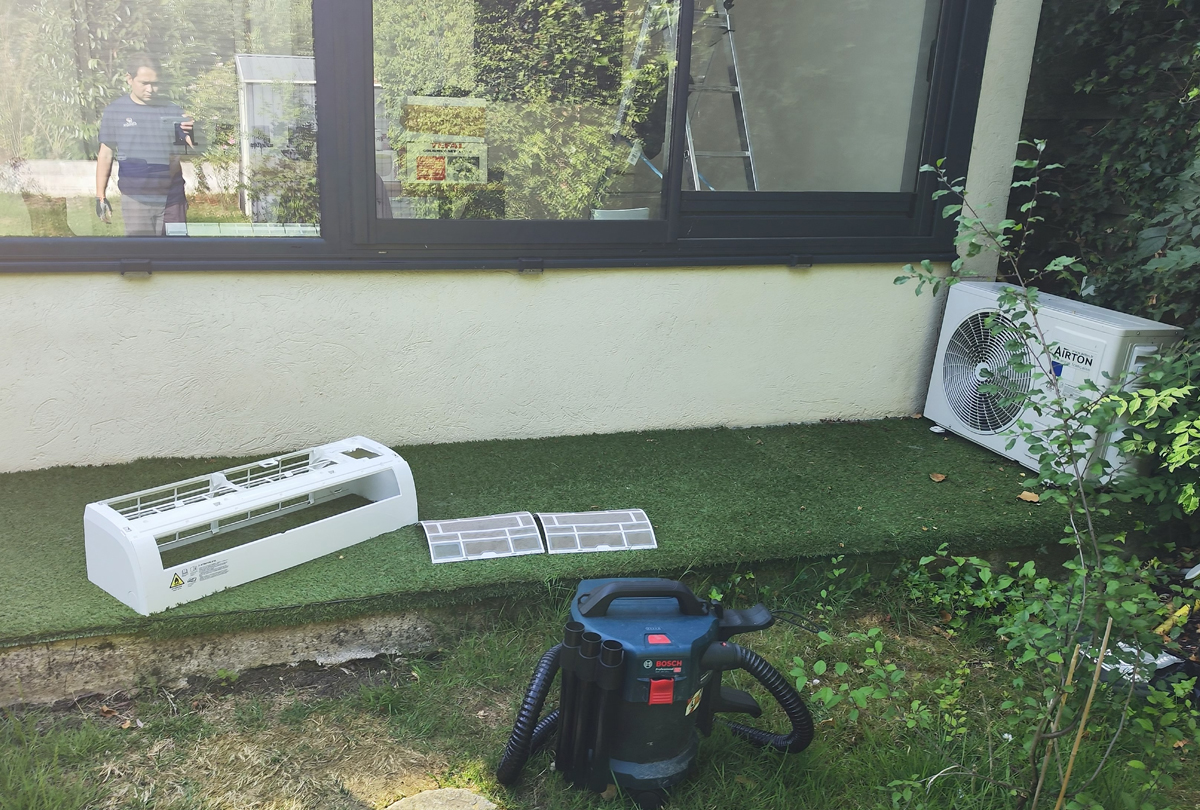 Installation non conforme - à ne pas faire