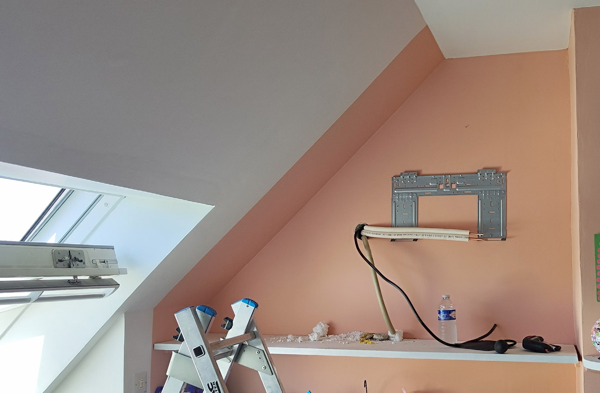 Installation Bi-Splits MIDEA à Saint Pathus