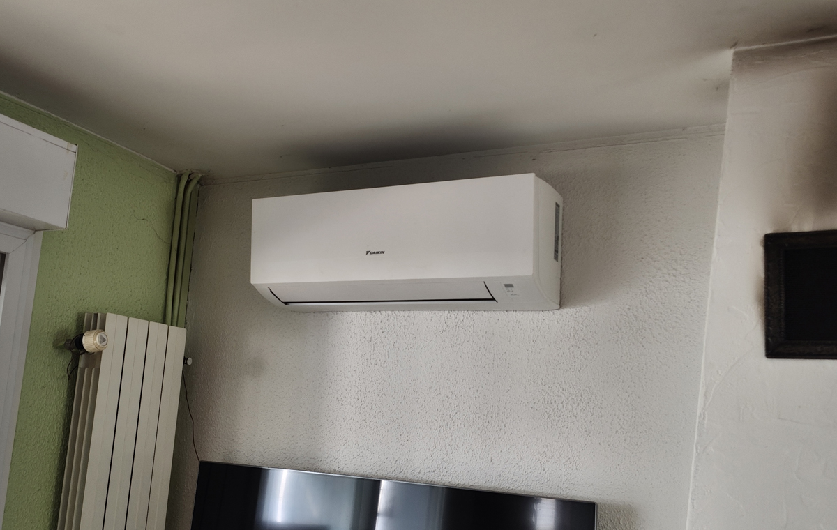 Installation mono-split DAIKIN à Noisy-le-Grand 93160