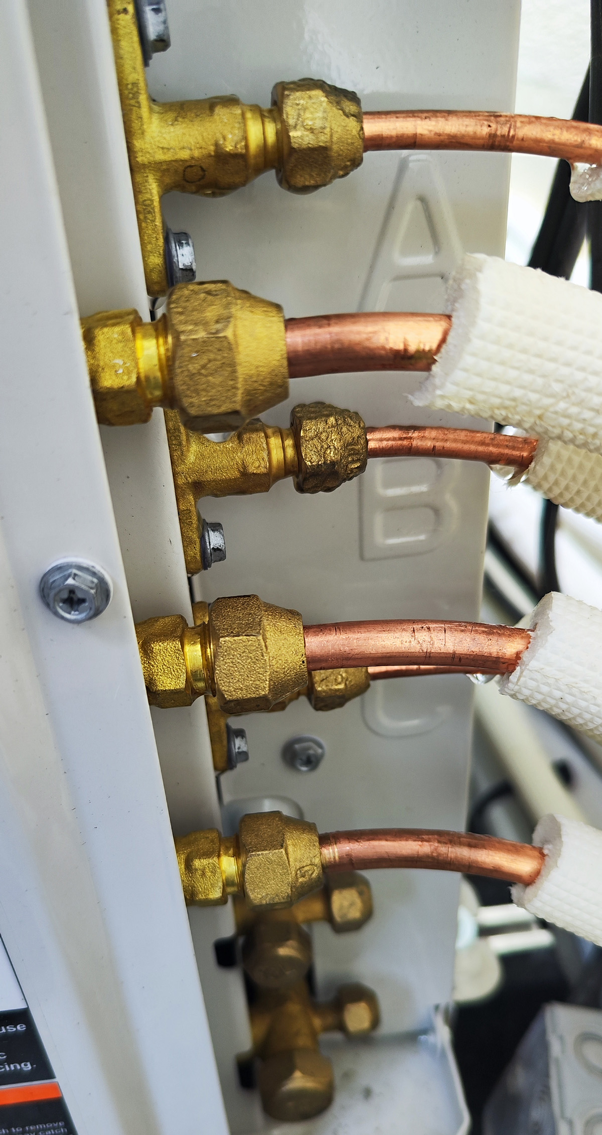 Mise en service 3 Trisplits 1 Bisplits et 1monosplit ALTECH à Montévrain