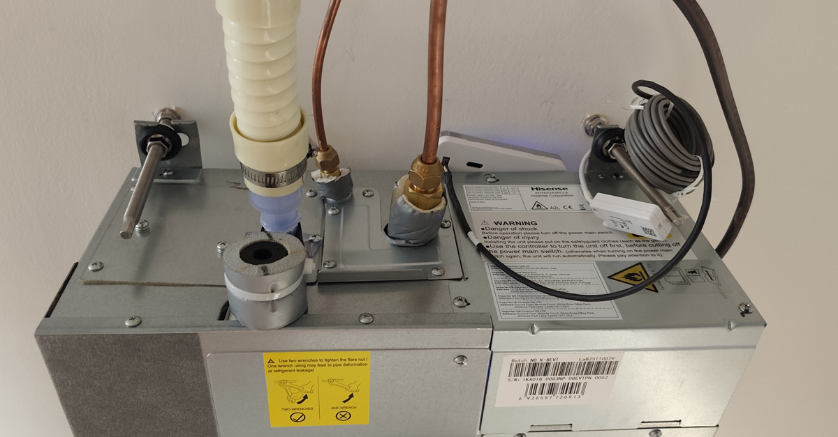 Mise en service Bi-splits HISENSE à Montigny-lès-Cormeilles 95370
