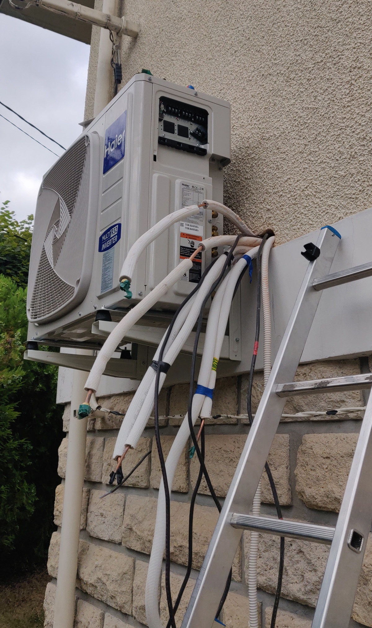 Mise en service Tri-splits HAIER à Gournay-sur-Marne 93460