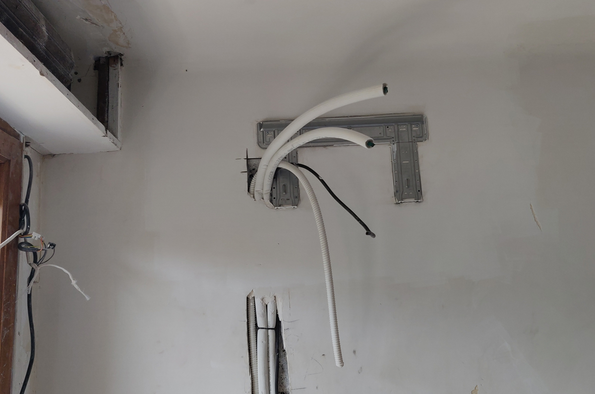Mise en service Tri-splits HAIER à Gournay-sur-Marne 93460