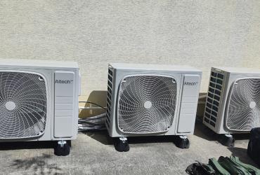 Mise en service 3 Trisplits 1 Bisplits et 1monosplit ALTECH à Montévrain